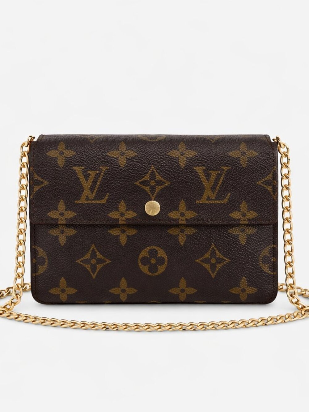 Vintage Louis Vuitton Monogram Wallet Purse SP1918 Made in France